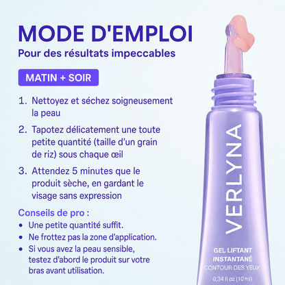 Gel Liftant Instantané Contour des Yeux